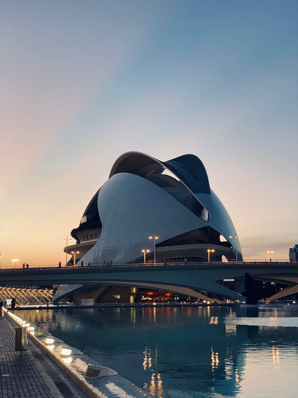 El Palau de les Arts al atardecer